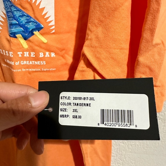 Paper Planes Blue Raspberry Plane Pop tee NWT - Picture 6 of 8